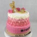 Girlie - Glamour Shoe Buttercream Swirl  Cake (D,V)